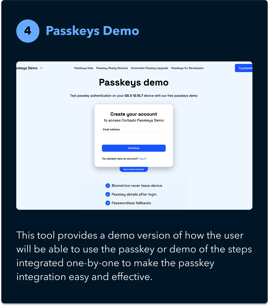 Passkeys Demo Playground