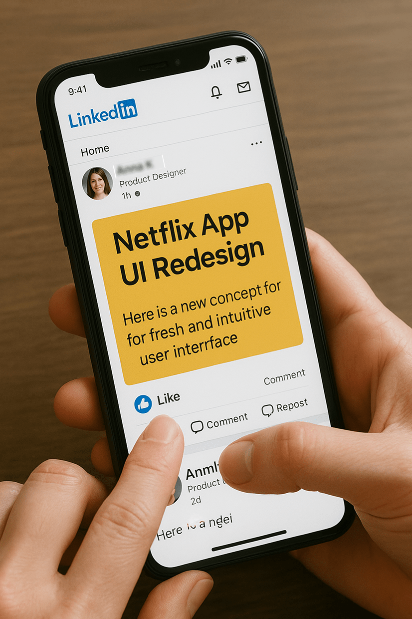 Netflix App Redesign