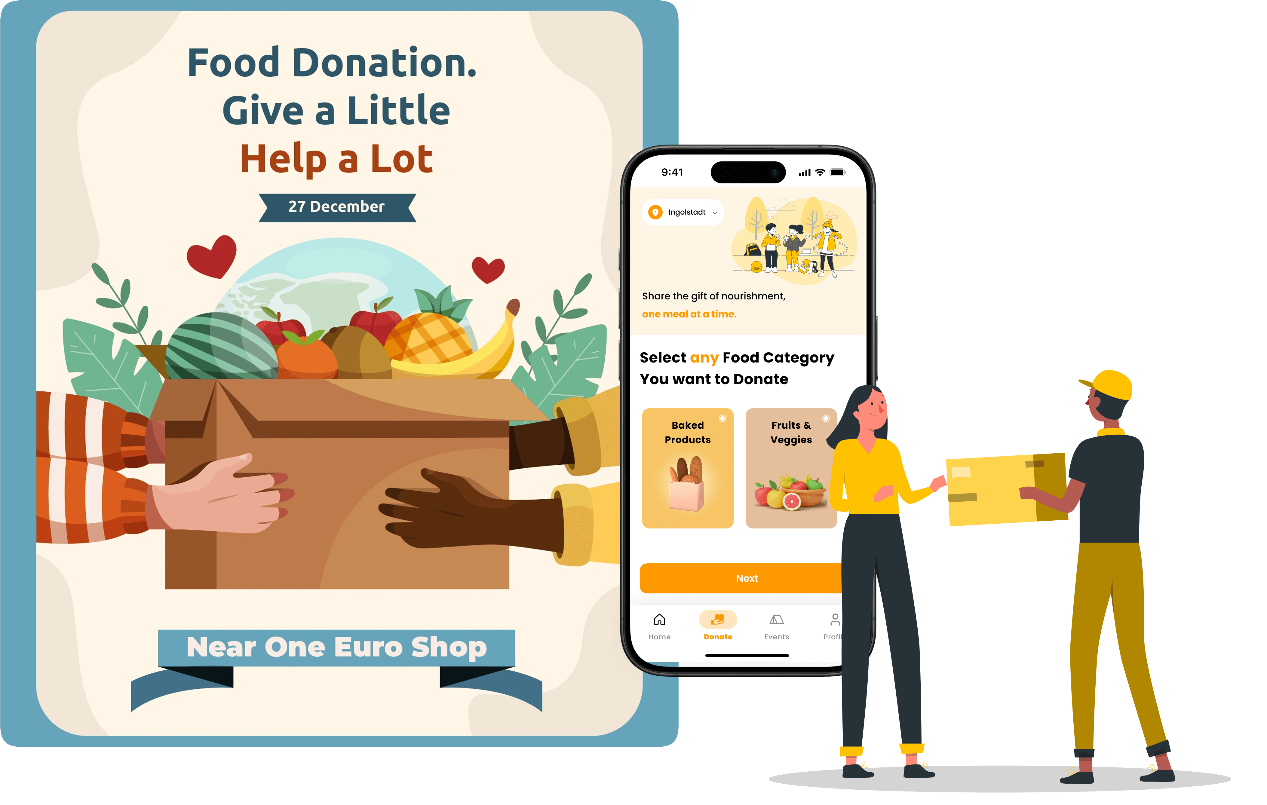 Sustain Feed - A Food Donation App